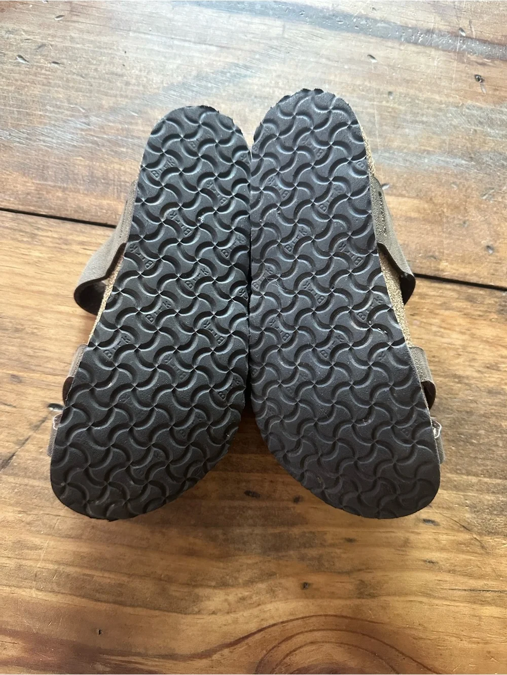 Birkenstock Mayari Brown Leather Sandals Size 31